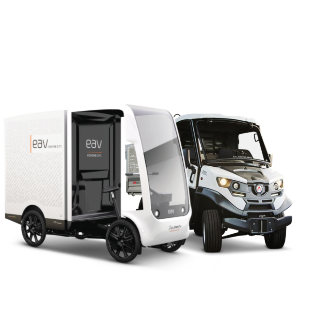 ATX and EAV micromobility vehicle with refrigerated capabilities