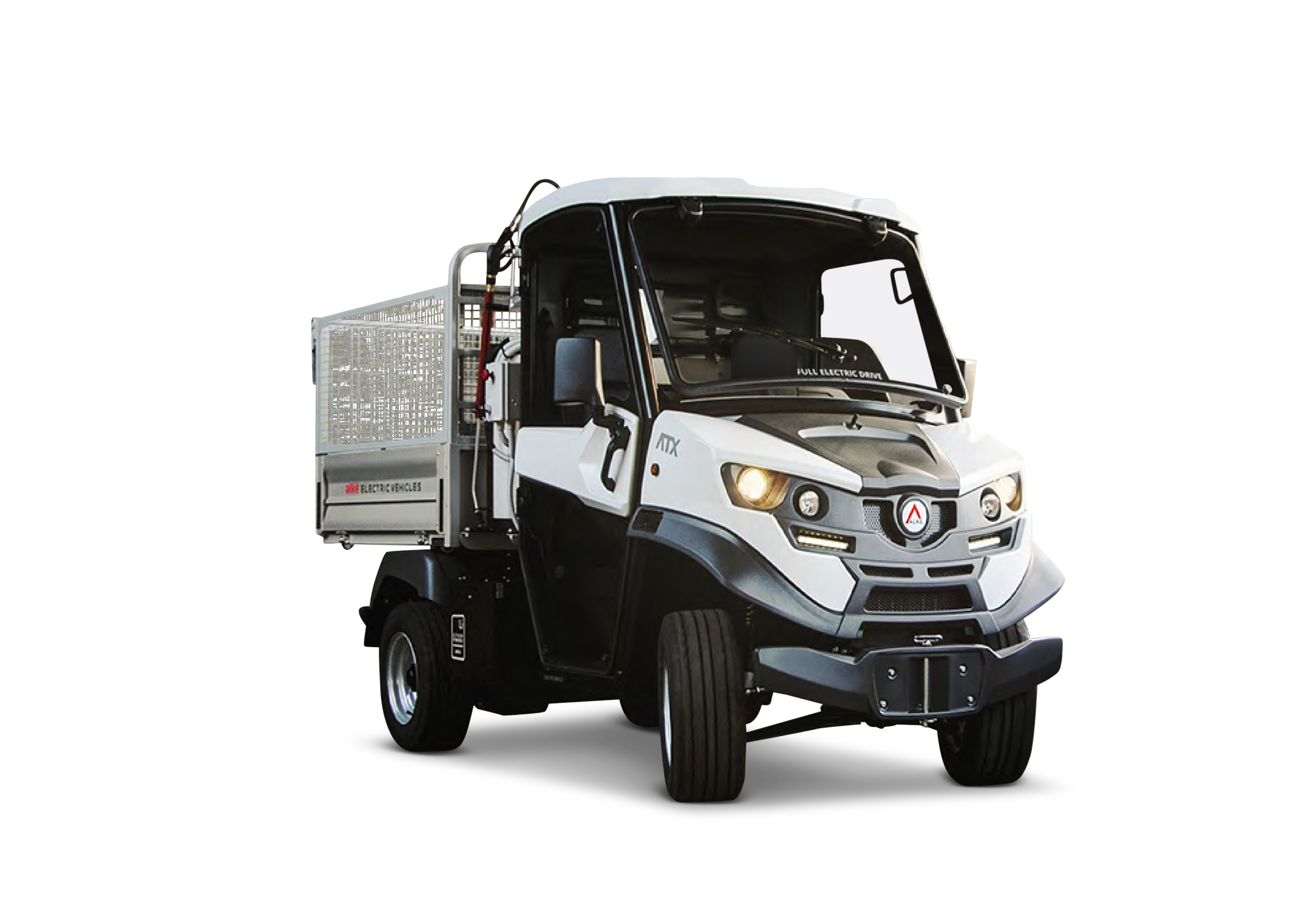 ATX micromobility vehicle with cage